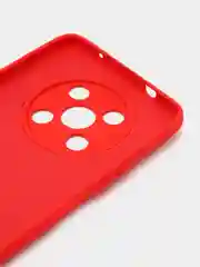 Красный чехол HUAWEI NOVA Y90 с защитой камеры и бархатом внутри