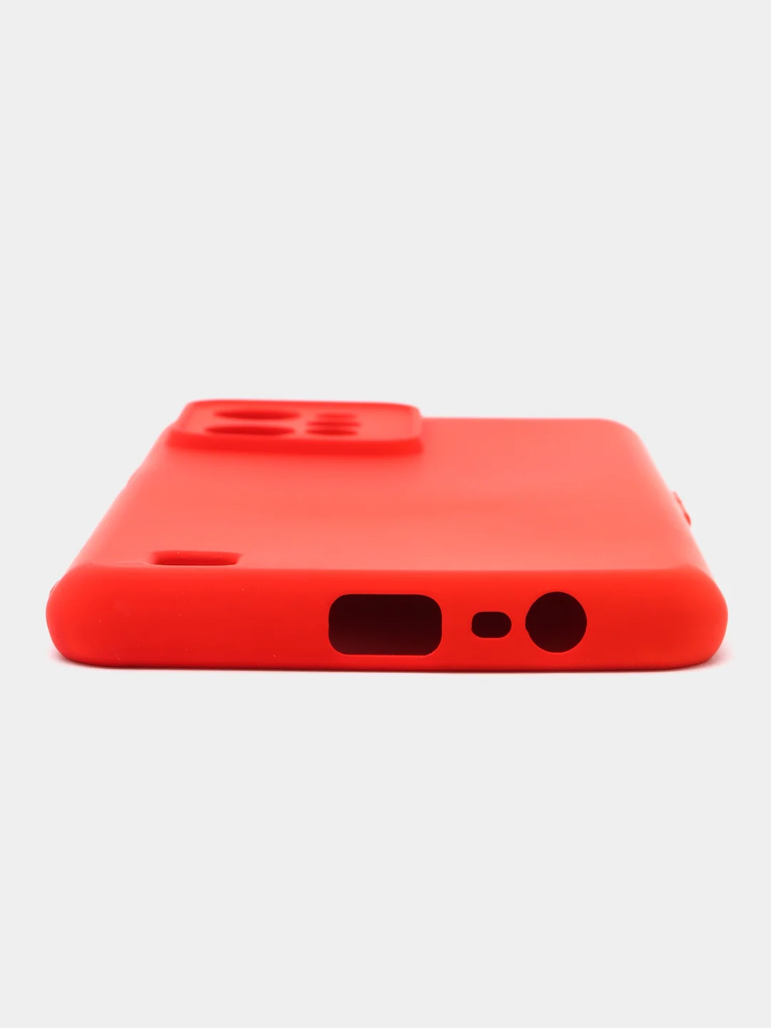 Зелёный хаки чехол для REALME C31 с защитой камеры и бархатом внутри