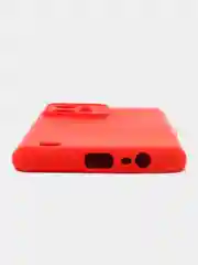 Зелёный хаки чехол для REALME C31 с защитой камеры и бархатом внутри