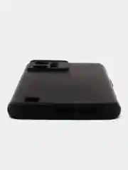 Черный чехол для REALME C31 с защитой камеры и бархатом внутри