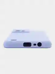 Лавандовый чехол для REALME C31 с защитой камеры и бархатом внутри