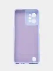 Лавандовый чехол для REALME C31 с защитой камеры и бархатом внутри
