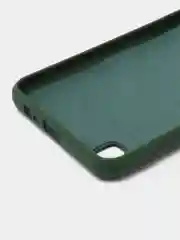 Зелёный хаки чехол для REALME C31 с защитой камеры и бархатом внутри
