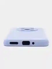 Лавандовый чехол HUAWEI NOVA Y90 с защитой камеры и бархатом внутри