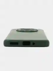 Зеленый чехол HUAWEI NOVA Y90 с защитой камеры и бархатом внутри