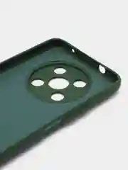 Зеленый чехол HUAWEI NOVA Y90 с защитой камеры и бархатом внутри