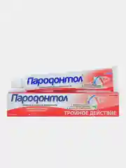 Зубная паста Пародонтол "Тройное действие", в ламинатной тубе, 63 мл