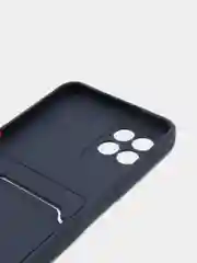 Темно-синий чехол с отделением для пластиковой карточки REALME 8i