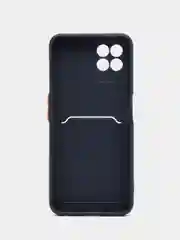 Темно-синий чехол с отделением для пластиковой карточки REALME 8i