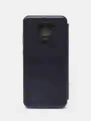Темно-синий чехол книжка Xiaomi Redmi Note 9 / Redmi 10X