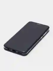 Темно-синий чехол книжка Xiaomi Redmi Note 9 / Redmi 10X