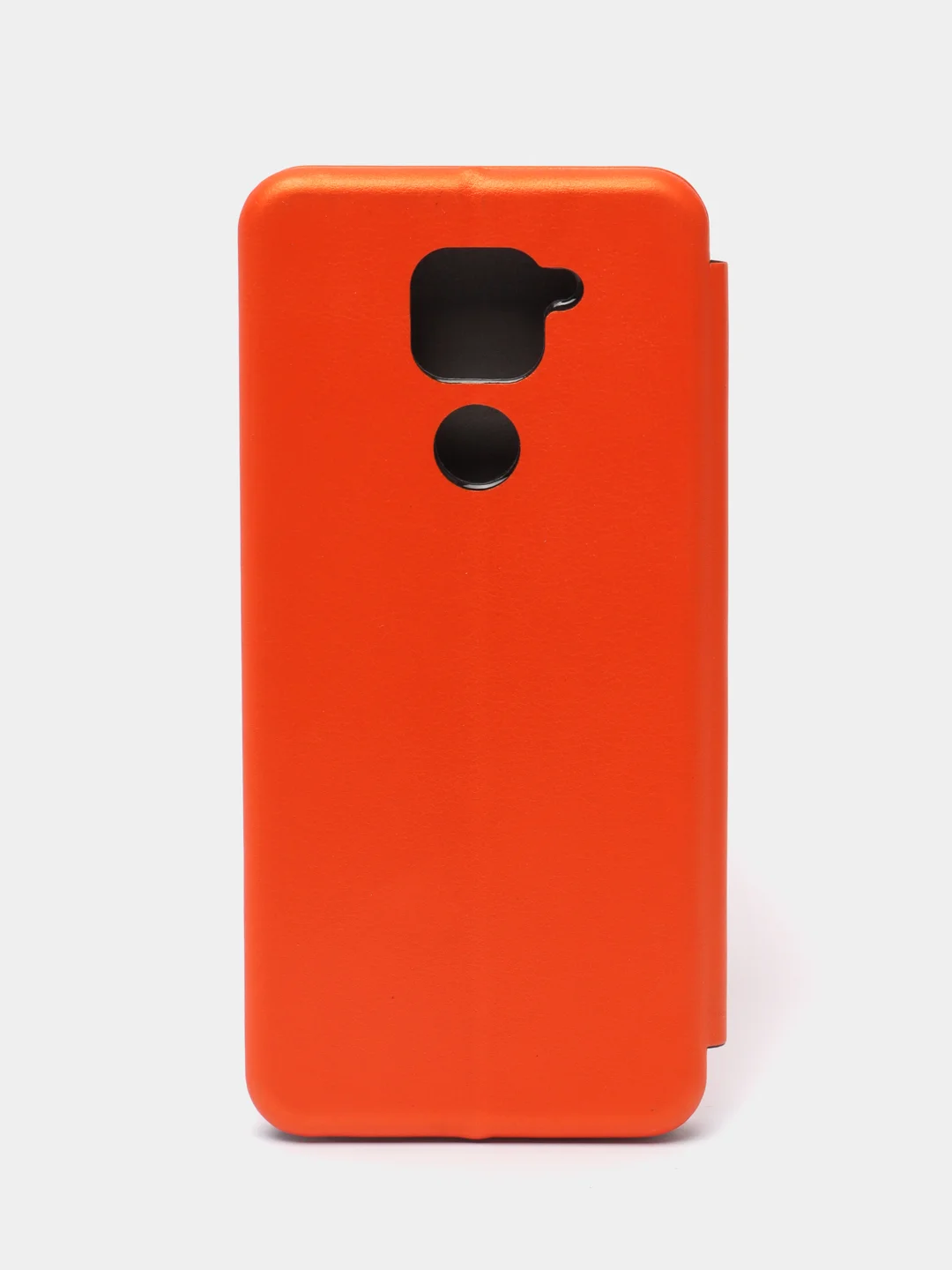 Оранжевый чехол книжка Xiaomi Redmi Note 9 / Redmi 10X