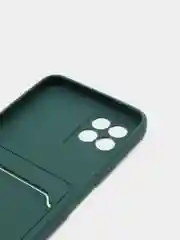 Тёмно-зелёный чехол с отделением для пластиковой карточки REALME 8i
