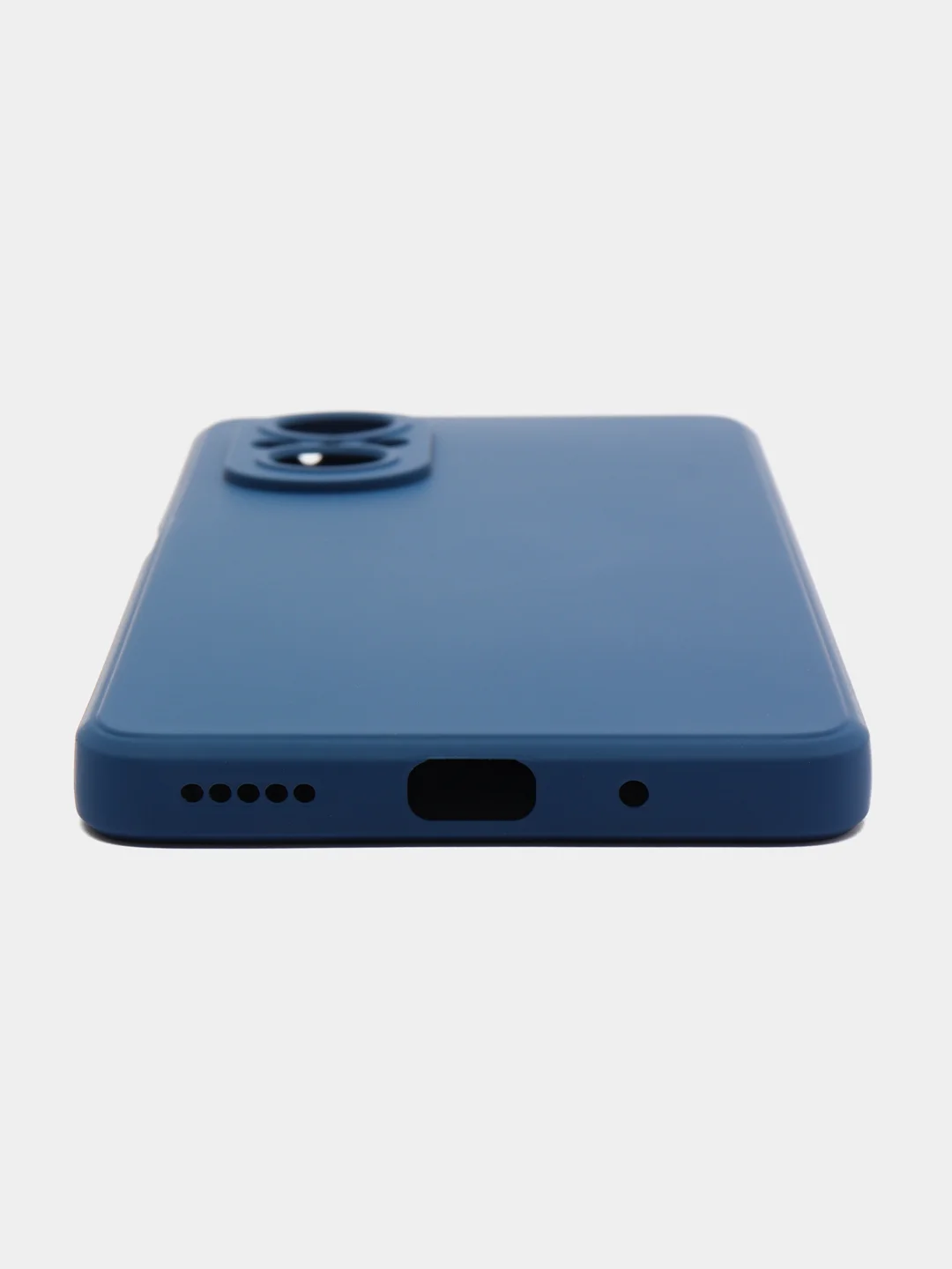 Лазурный чехол Huawei Nova 9 SE с защитой камеры и бархатом внутри