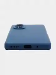 Лазурный чехол Huawei Nova 9 SE с защитой камеры  и бархатом внутри