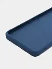 Лазурный чехол Huawei Nova 9 SE с защитой камеры  и бархатом внутри