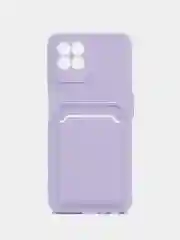 Лавандовый чехол с отделением для пластиковой карточки REALME 8i
