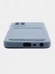 Серый чехол с отделением для пластиковой карточки REALME 8i