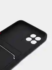 Черный чехол с отделением для пластиковой карточки REALME 8i
