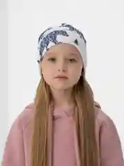 Белый шапка детская