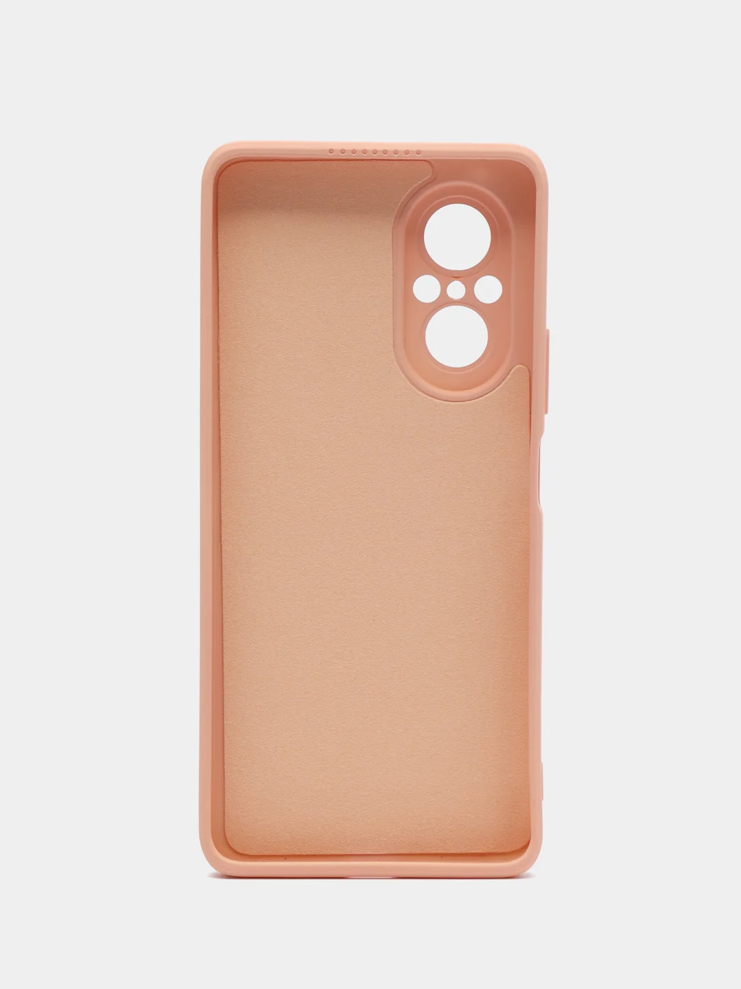 Кремовый чехол Huawei Nova 9 SE с защитой камеры и бархатом внутри