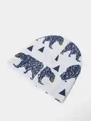 Белый шапка детская