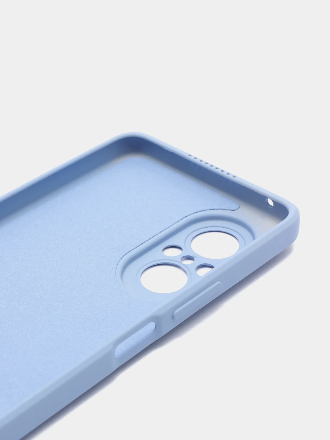 Лавандовый чехол Huawei Nova 9 SE с защитой камеры и бархатом внутри