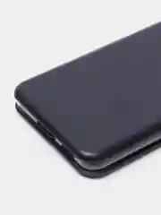 Темно-синий чехол-книжка для Samsung Galaxy S21 FE