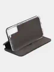 Темно-синий чехол-книжка для Samsung Galaxy S21 FE