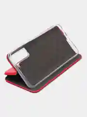 Красный чехол-книжка для Samsung Galaxy S21 FE