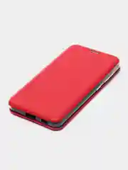 Красный чехол-книжка для Samsung Galaxy S21 FE