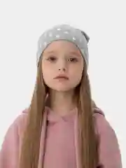 Серый шапка детская