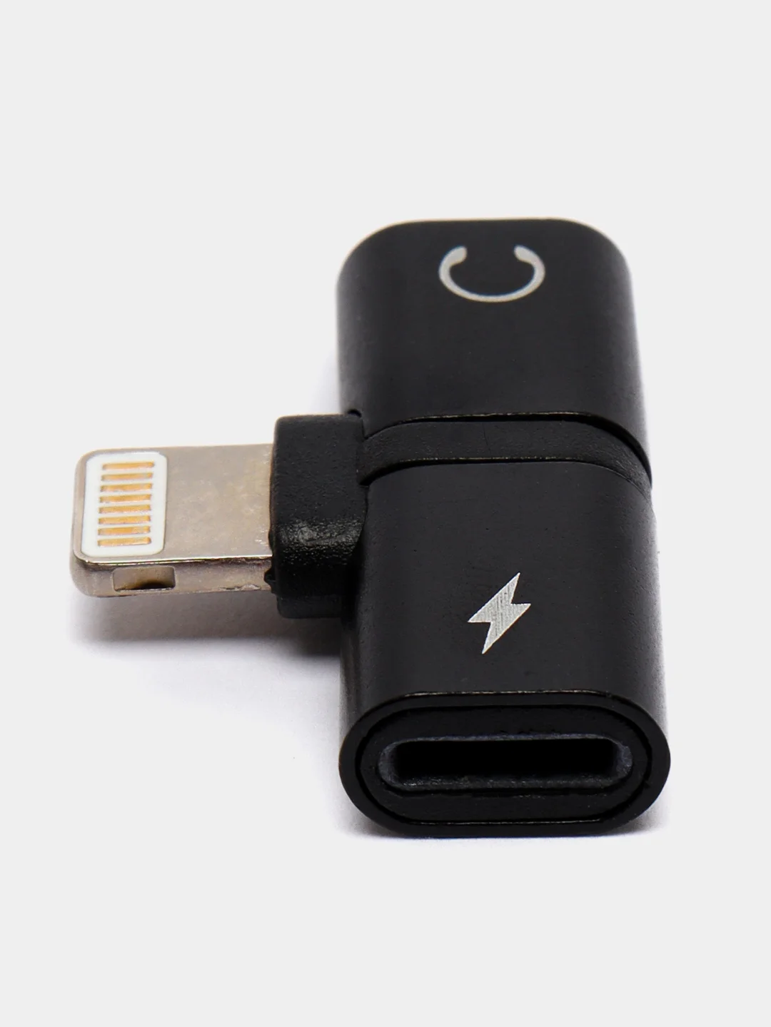 Адаптер-переходник Lightning 2 в 1, для наушников и зарядки iPhone