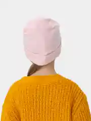 Розовый шапка детская, двухслойная