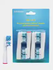 Светло-синий насадки для электрической зубной щетки Oral-B, Braun (Орал-Би, Браун), сменные