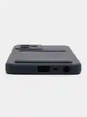 Темно-синий чехол REALME C35 с карманом для карточки, и защитой камеры