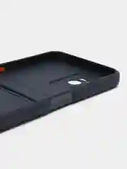 Темно-синий чехол REALME C35 с карманом для карточки, и защитой камеры