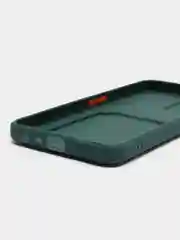 Тёмно-зелёный чехол REALME C35 с карманом для карточки, и защитой камеры