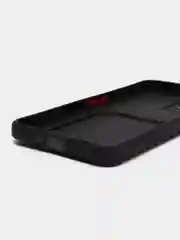 Черный чехол REALME C35 с карманом для карточки, и защитой камеры