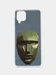 Хаки чехол Samsung Galaxy A12 / M12, Самсунг Галакси А12 / М12 с рисунком Игра в кальмара