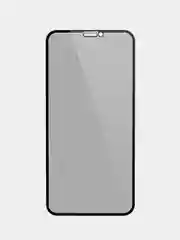 Керамическое защитное стекло-антишпион для iPhone XR/11, 12/12Pro, c закрытием камеры