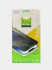 Керамическое защитное стекло-антишпион для iPhone XR/11, 12/12Pro, c закрытием камеры