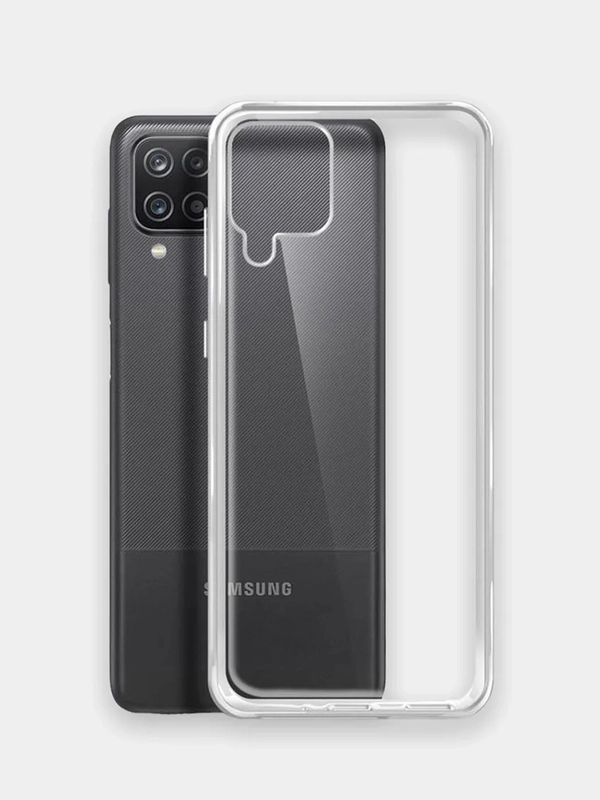 Чехол Samsung Galaxy A12 / M12, Самсунг Галакси А12 / М12, прозрачный, силиконовый