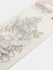Белый переводные тату/ Тату для тела / Временные тату / Временные татуировк