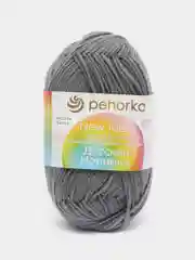 Серый пряжа Пехорка "Детская новинка", 5 штук, 100% Акрил, 50 г, 200 м