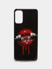 Алый чехол Xiaomi Poco M3 Pro / Redmi Note 10T, Сяоми Поко М3 Про, силиконовый с рисунком