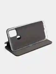 Черный чехол книжка Samsung Galaxy A21S (A217F)