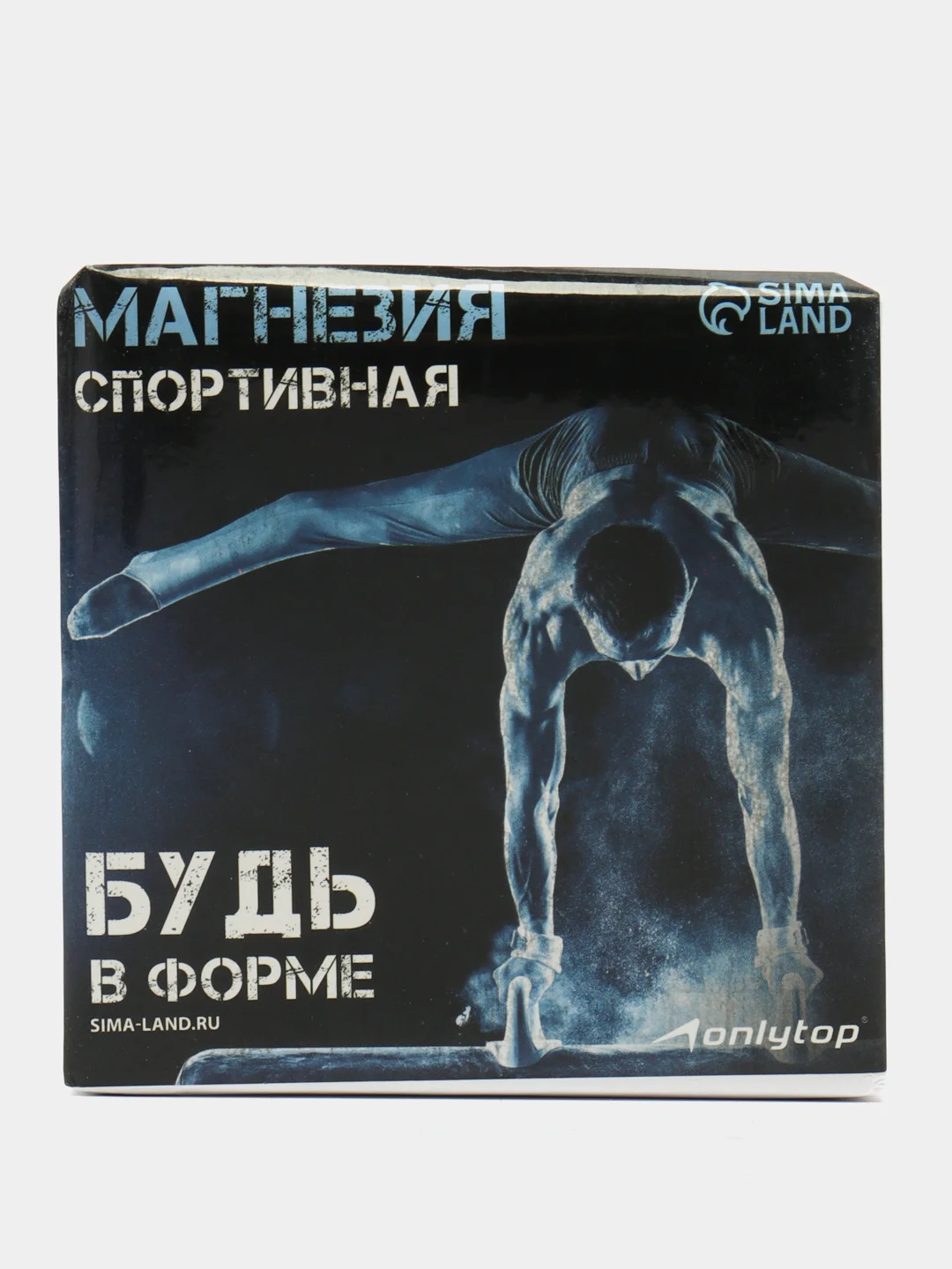 Спортивная магнезия в брикете "Будь в форме"