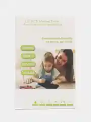 Голубой планшет для рисования LCD, со стилусом