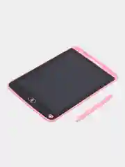 Розовый планшет для рисования LCD, со стилусом